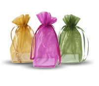 Velveteen Pouches and Organza Bags